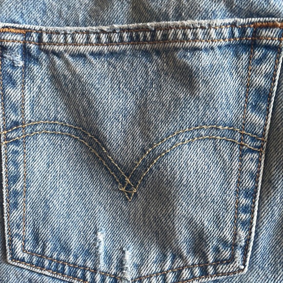 LEVI’S Denim ribcage skirt Size 26 - Picture 5 of 8